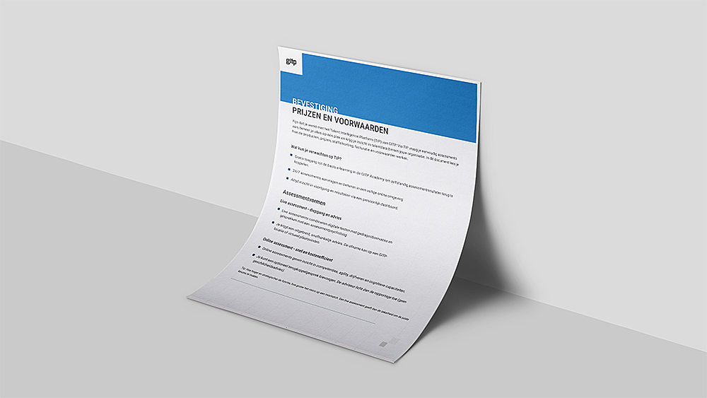 Mockup met muur prijslijst nl